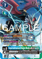 Imperialdramon: Dragon Mode ACE [P-109] (Digimon Adventure 02: The Beginning Set) [Promotional Cards] | Anubis Games and Hobby