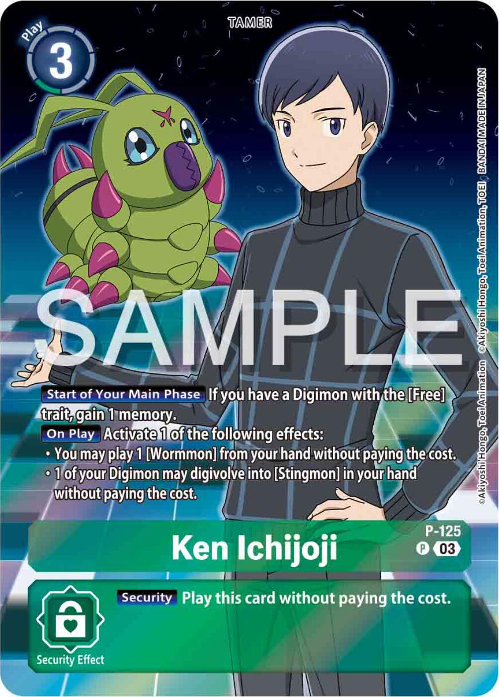 Ken Ichijoji [P-125] (Digimon Adventure 02: The Beginning Set) [Promotional Cards] | Anubis Games and Hobby