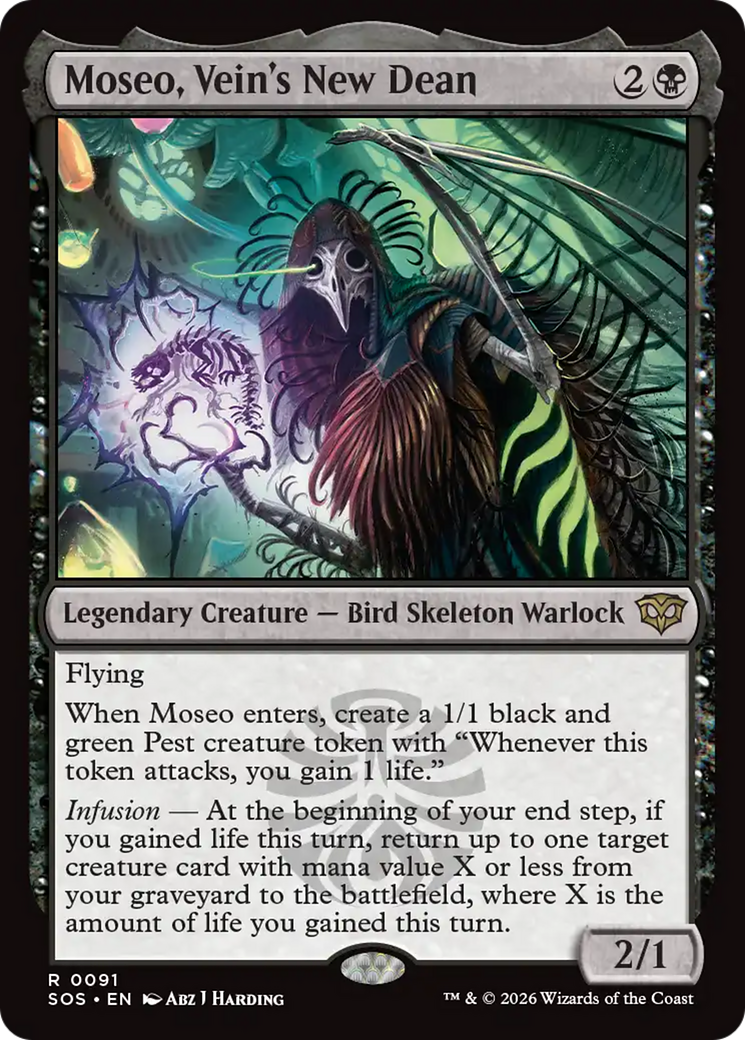 Moseo, Vein's New Dean [Secrets of Strixhaven] | Anubis Games and Hobby