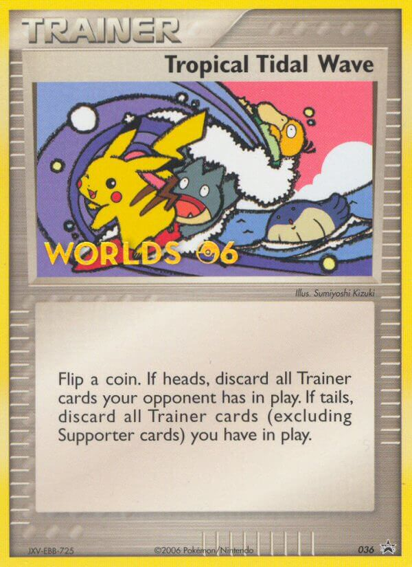 Tropical Tidal Wave (036) [Nintendo: Black Star Promos] | Anubis Games and Hobby