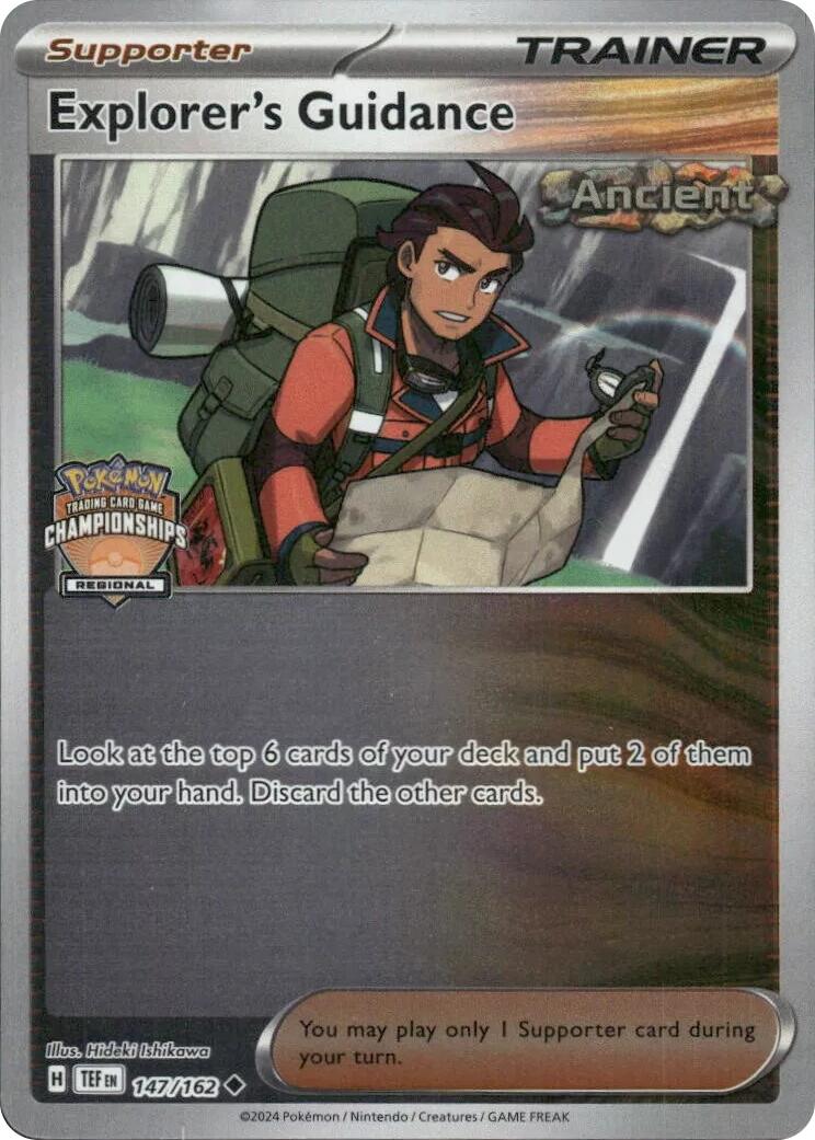 Explorer's Guidance (147/162) (2023 Regional Championships) [League & Championship Cards] | Anubis Games and Hobby