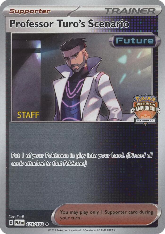 Professor Turo's Scenario (171/182) (2023 Regional Championships Staff) [League & Championship Cards] | Anubis Games and Hobby