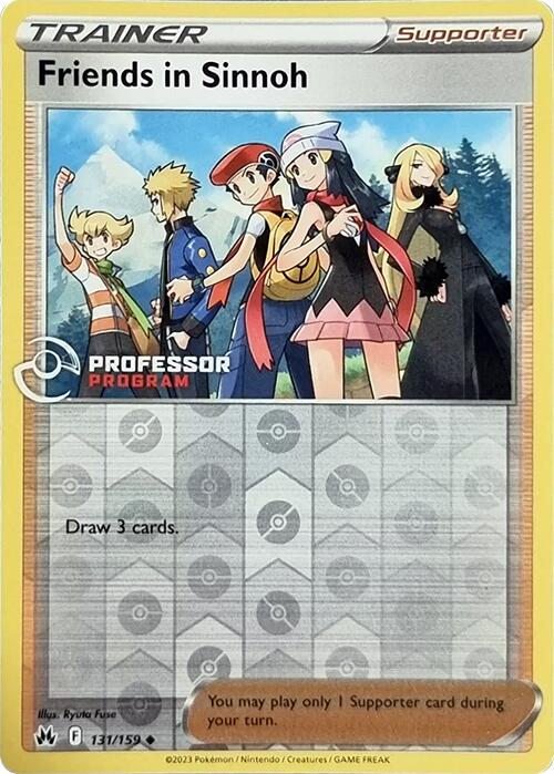 Friends in Sinnoh (131/159) (2023) [Professor Program Promos] | Anubis Games and Hobby