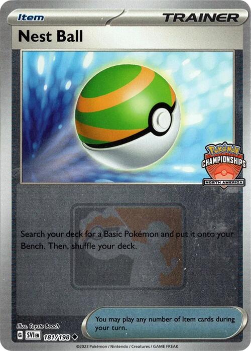 Nest Ball (181/198) (2024 North America Championships) [League & Championship Cards] | Anubis Games and Hobby