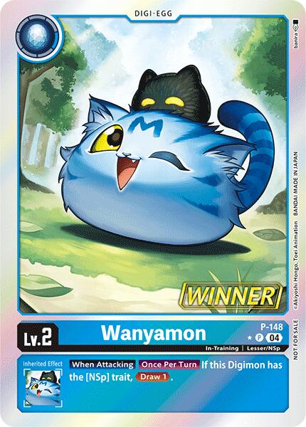 Wanyamon [P-148] (Store Tournament 2024 Jul. – Sep. Winner Pack) [Promotional Cards] | Anubis Games and Hobby