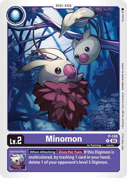 Minomon [P-149] (Store Tournament 2024 Jul. – Sep. Participation Pack) [Promotional Cards] | Anubis Games and Hobby