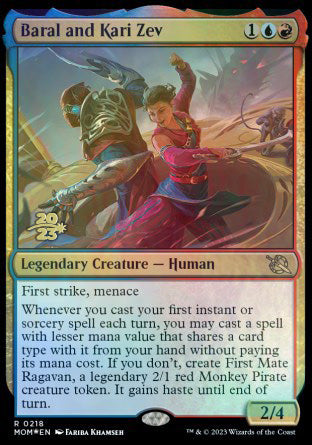 Baral and Kari Zev [March of the Machine Prerelease Promos] | Anubis Games and Hobby