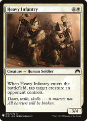 Heavy Infantry [Mystery Booster] | Anubis Games and Hobby