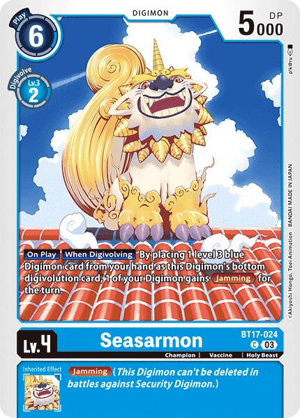 Seasarmon [BT17-024] [Secret Crisis] | Anubis Games and Hobby