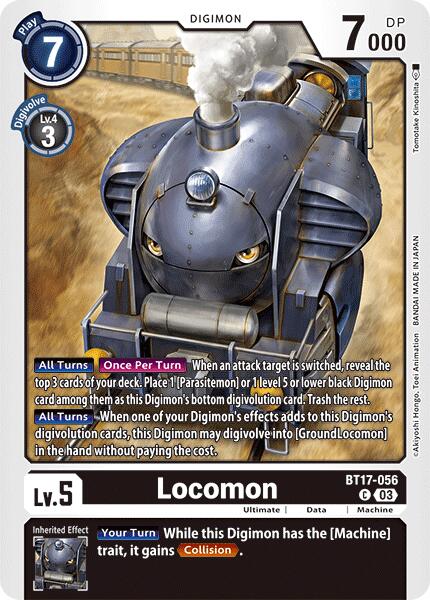 Locomon [BT17-056] [Secret Crisis] | Anubis Games and Hobby