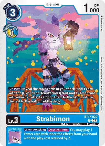 Strabimon [BT17-020] [Secret Crisis] | Anubis Games and Hobby