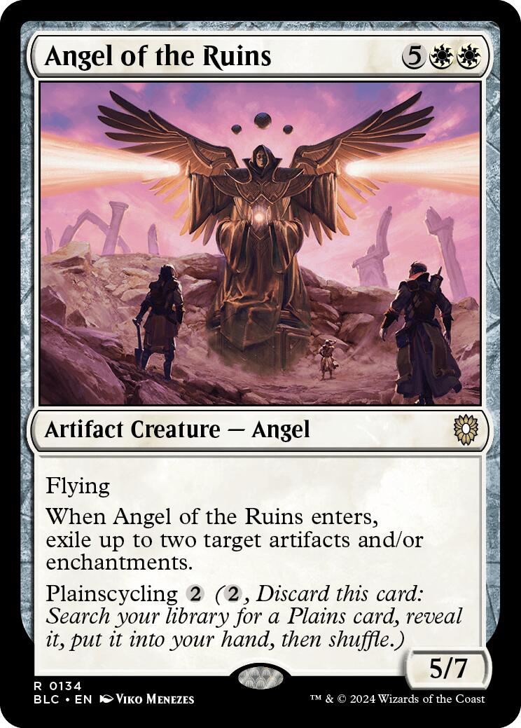 Angel of the Ruins [Bloomburrow Commander] | Anubis Games and Hobby