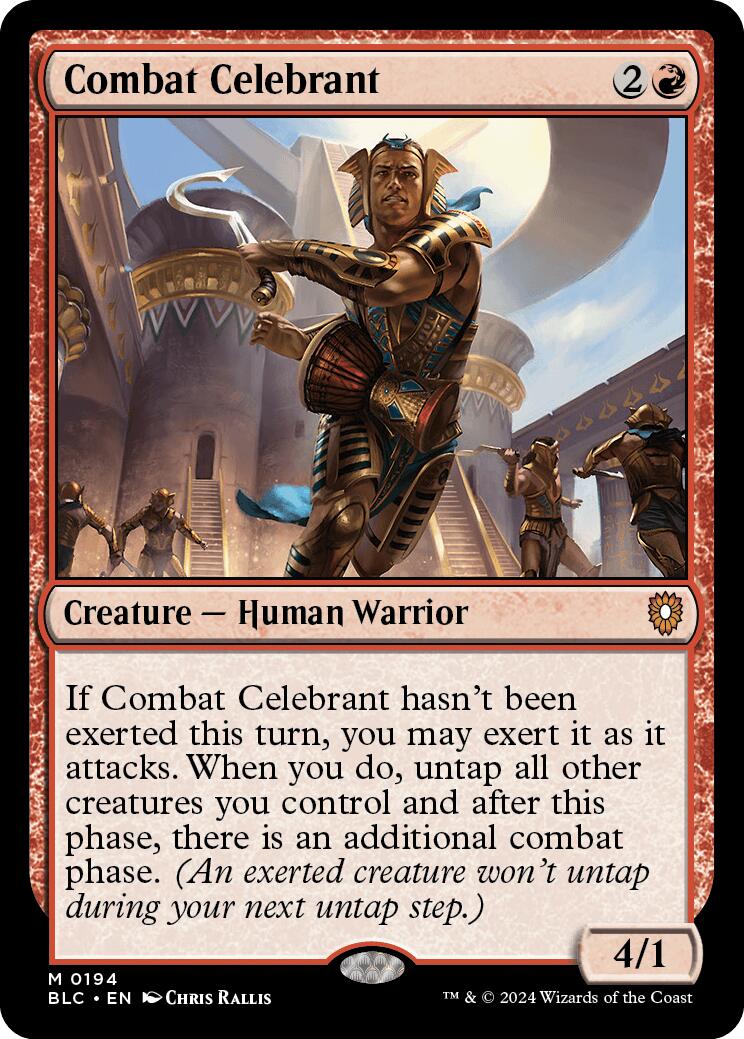 Combat Celebrant [Bloomburrow Commander] | Anubis Games and Hobby