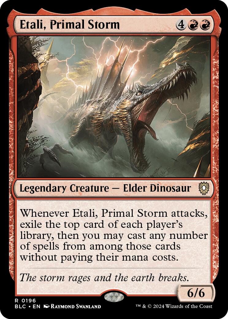 Etali, Primal Storm [Bloomburrow Commander] | Anubis Games and Hobby