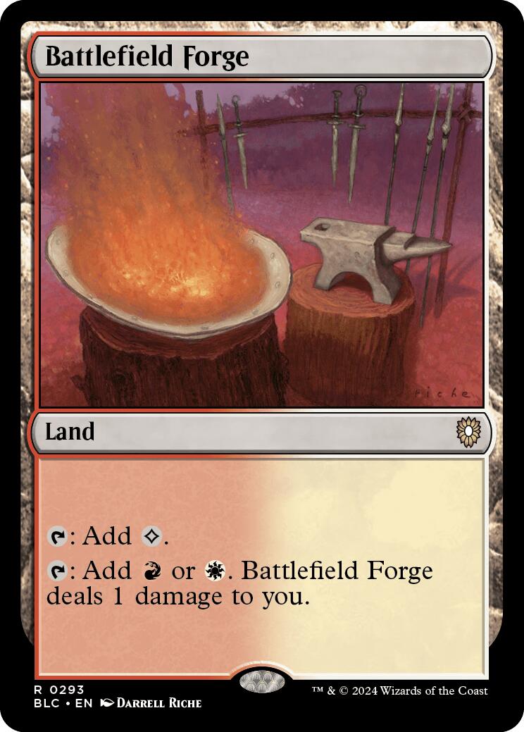 Battlefield Forge [Bloomburrow Commander] | Anubis Games and Hobby