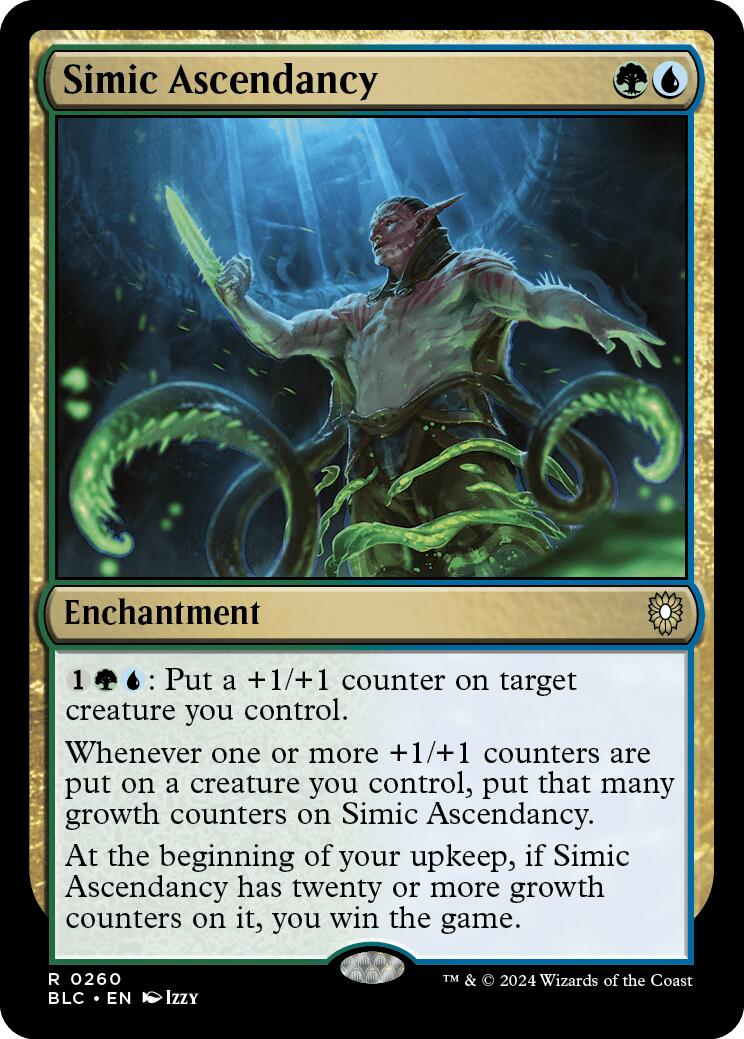 Simic Ascendancy [Bloomburrow Commander] | Anubis Games and Hobby