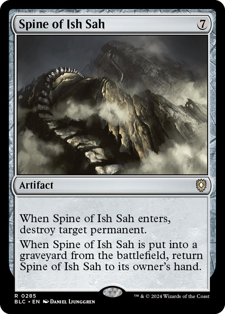 Spine of Ish Sah [Bloomburrow Commander] | Anubis Games and Hobby