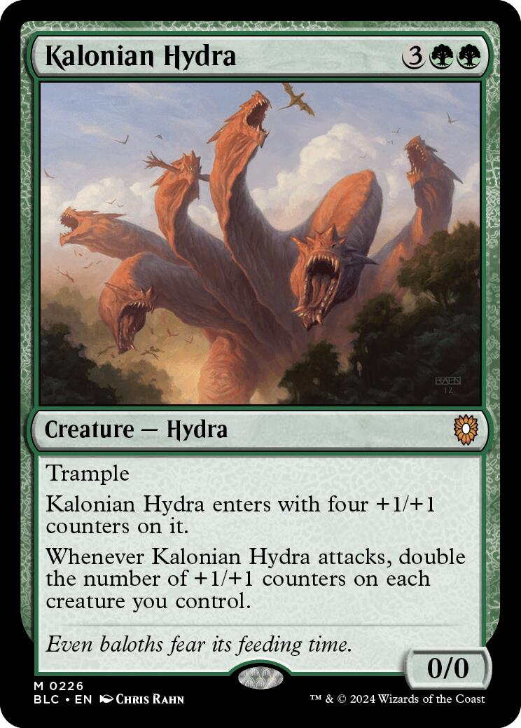 Kalonian Hydra [Bloomburrow Commander] | Anubis Games and Hobby