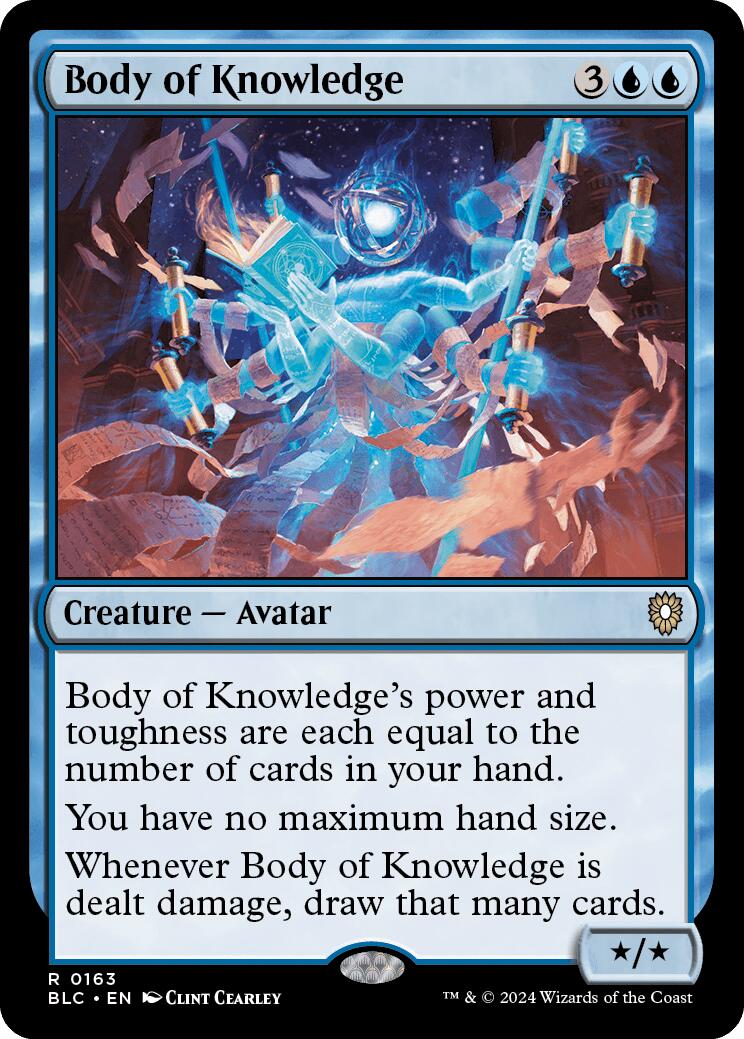 Body of Knowledge [Bloomburrow Commander] | Anubis Games and Hobby