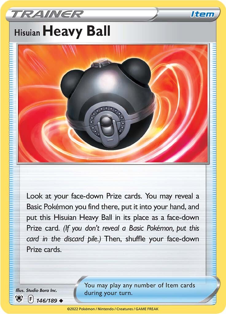 Hisuian Heavy Ball (146/189) [Sword & Shield: Astral Radiance] | Anubis Games and Hobby