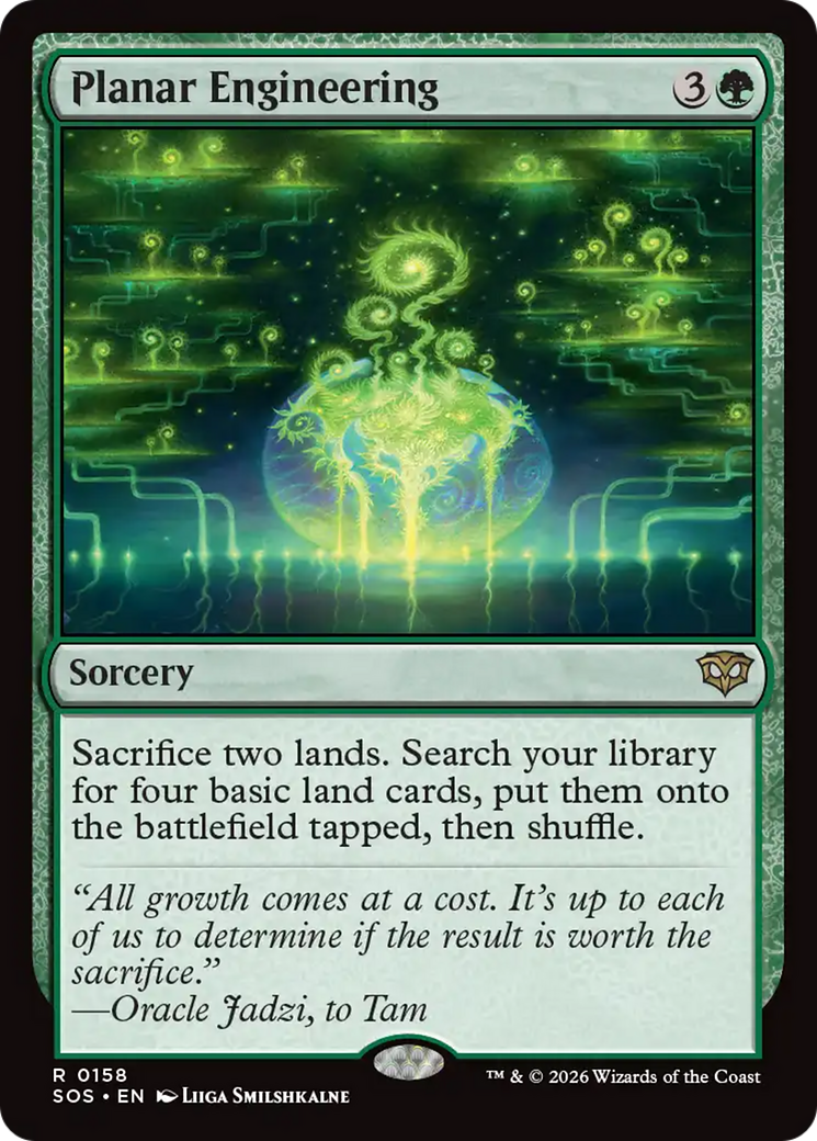 Planar Engineering [Secrets of Strixhaven] | Anubis Games and Hobby