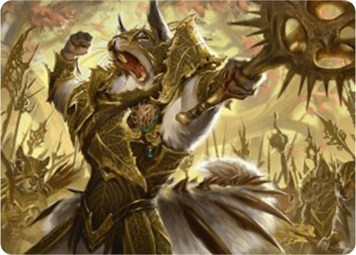 Honored Dreyleader Art Card [Bloomburrow Art Series] | Anubis Games and Hobby