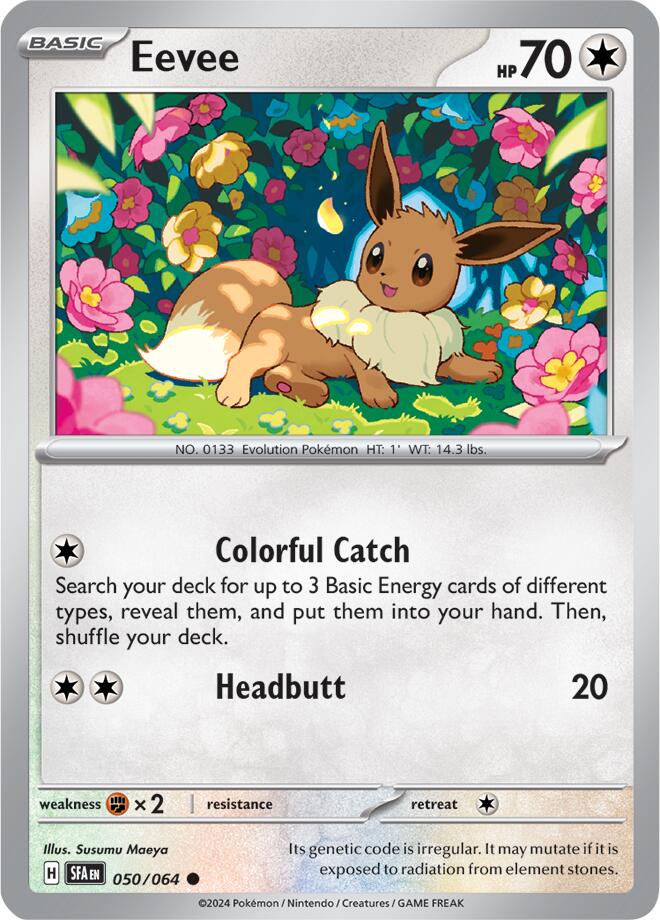 Eevee (050/064) [Scarlet & Violet: Shrouded Fable] | Anubis Games and Hobby