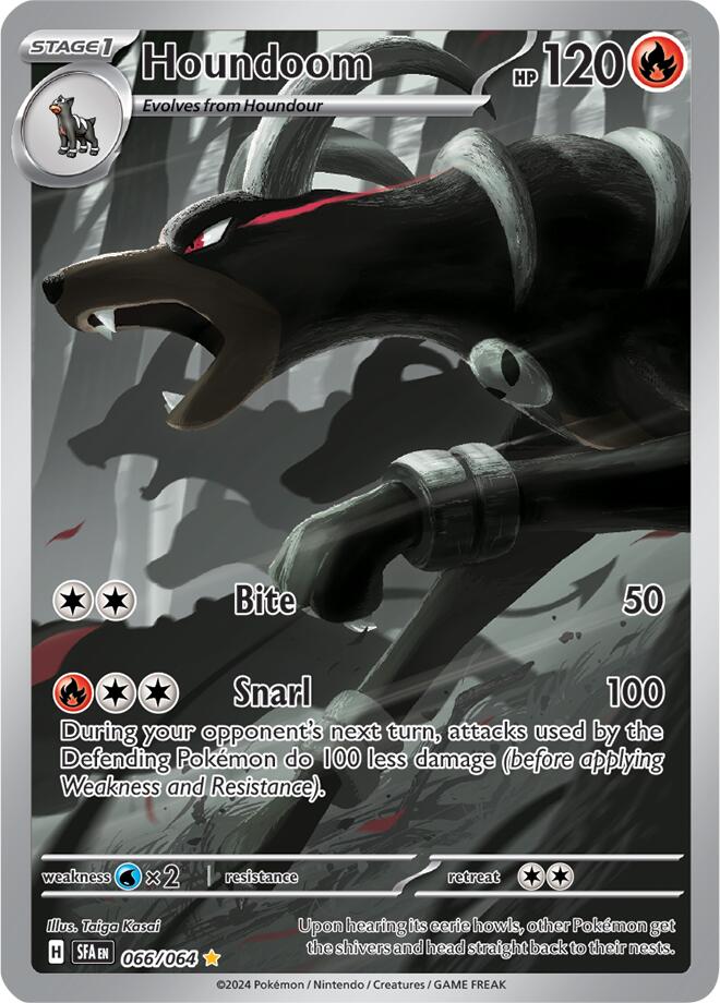 Houndoom (066/064) [Scarlet & Violet: Shrouded Fable] | Anubis Games and Hobby