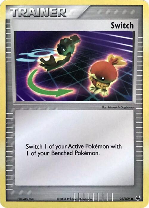 Switch (92/109) (Theme Deck Exclusive) [EX: Ruby & Sapphire] | Anubis Games and Hobby