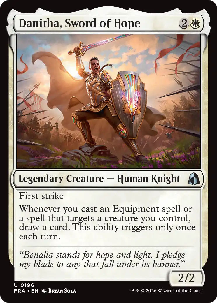 Danitha, Sword of Hope [Reality Fracture] | Anubis Games and Hobby