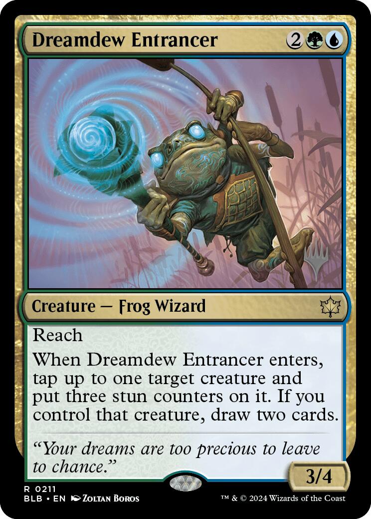 Dreamdew Entrancer (Promo Pack) [Bloomburrow Promos] | Anubis Games and Hobby