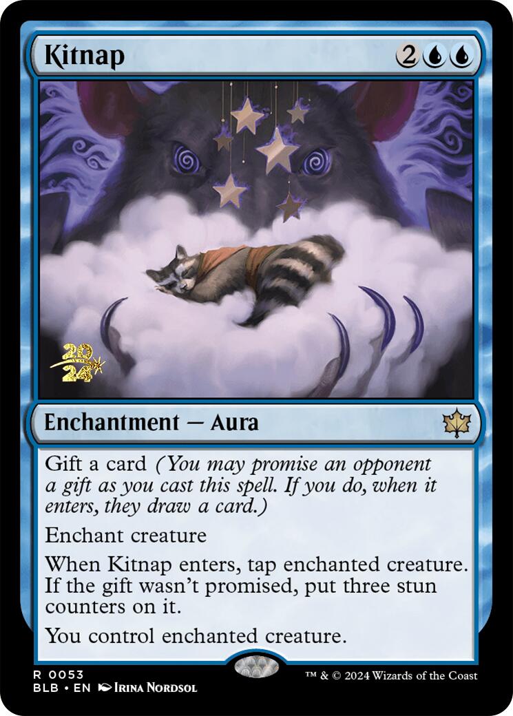 Kitnap [Bloomburrow Prerelease Promos] | Anubis Games and Hobby