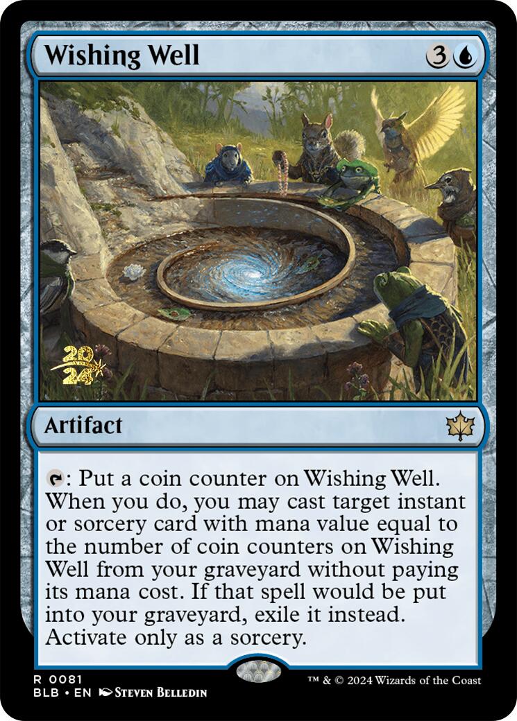 Wishing Well [Bloomburrow Prerelease Promos] | Anubis Games and Hobby