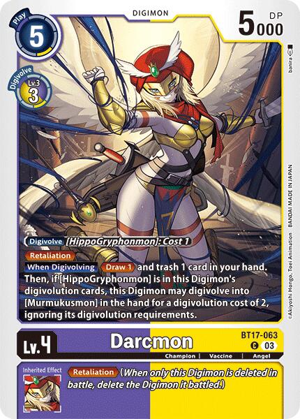 Darcmon [BT17-063] [Secret Crisis] | Anubis Games and Hobby