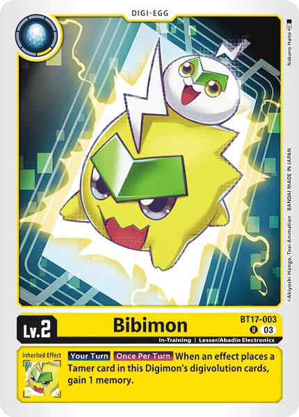 Bibimon [BT17-003] [Secret Crisis] | Anubis Games and Hobby