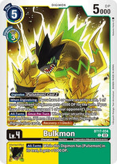 Bulkmon [BT17-034] [Secret Crisis] | Anubis Games and Hobby