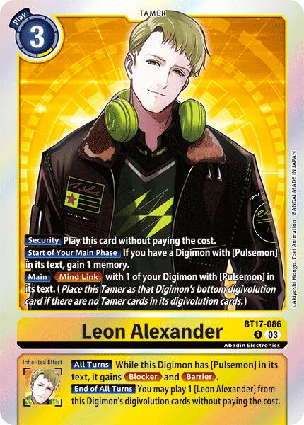 Leon Alexander [BT17-086] [Secret Crisis] | Anubis Games and Hobby