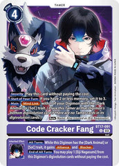 Code Cracker Fang [BT17-091] [Secret Crisis] | Anubis Games and Hobby