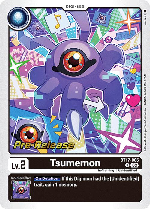 Tsumemon [BT17-005] [Secret Crisis Pre-Release Cards] | Anubis Games and Hobby