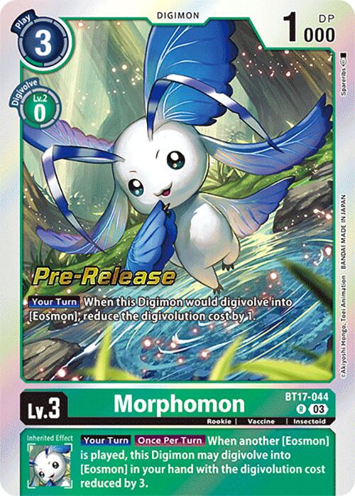 Morphomon [BT17-044] [Secret Crisis Pre-Release Cards] | Anubis Games and Hobby