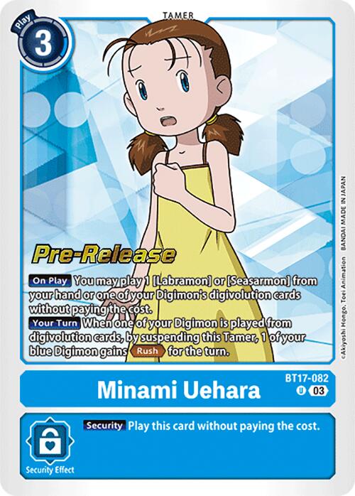 Minami Uehara [BT17-082] [Secret Crisis Pre-Release Cards] | Anubis Games and Hobby