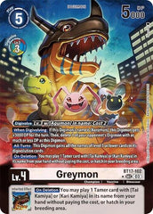 Greymon [BT17-102] (Alternate Art) [Secret Crisis] | Anubis Games and Hobby