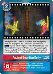 Ancient Guardian Deity [BT17-094] (Secret Crisis: Movie Memorial Pack) [Secret Crisis] | Anubis Games and Hobby