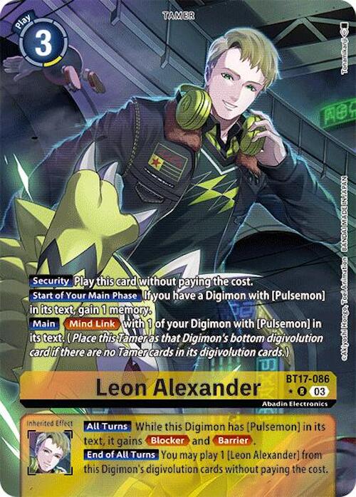 Leon Alexander [BT17-086] (Alternate Art) [Secret Crisis] | Anubis Games and Hobby