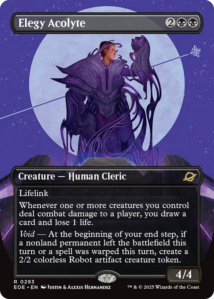 Elegy Acolyte (Borderless) [Edge of Eternities] | Anubis Games and Hobby