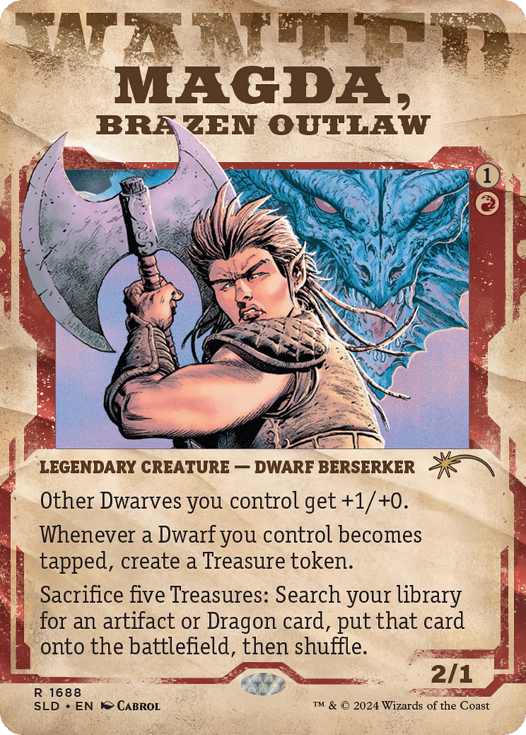 Magda, Brazen Outlaw [Secret Lair Drop Series] | Anubis Games and Hobby