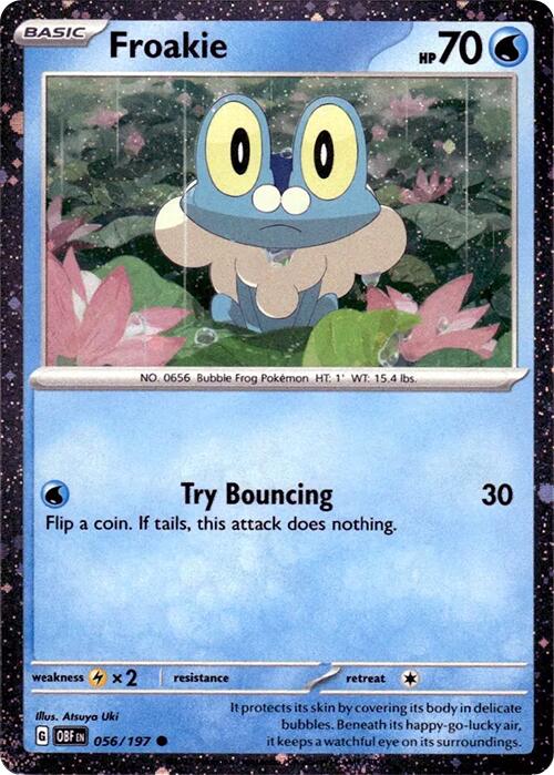 Froakie (056/197) (Cosmos Holo) [Miscellaneous Cards] | Anubis Games and Hobby