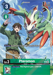 Pteromon [P-131] (Digimon Liberator Promotion) (Textured) [Promotional Cards] | Anubis Games and Hobby