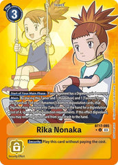 Rika Nonaka [BT17-085] (Box Promotion Pack: Secret Crisis) [Secret Crisis] | Anubis Games and Hobby