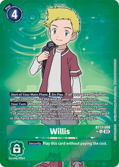 Willis [BT17-088] (Box Promotion Pack: Secret Crisis) [Secret Crisis] | Anubis Games and Hobby